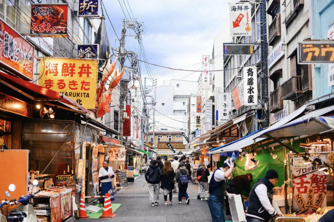 Lägenhet Dash Living Tsukiji Tokyo prefektur